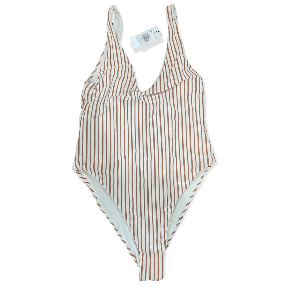 L*Space Gold Horizon Arizona stripe one piece (small flaw)